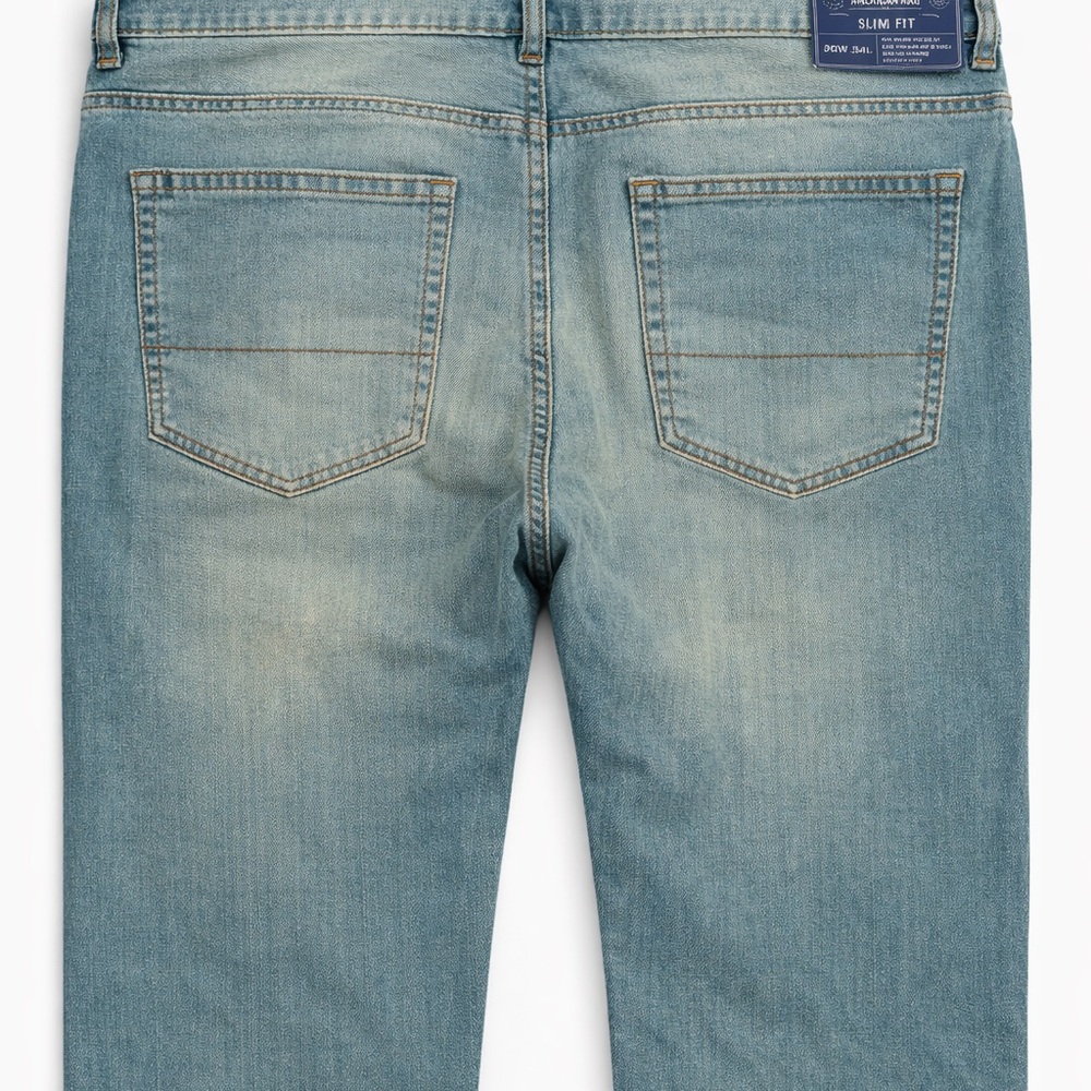 American Rag Slim Fit Jeans Men’s 36x34 Light Wash Stretch Denim